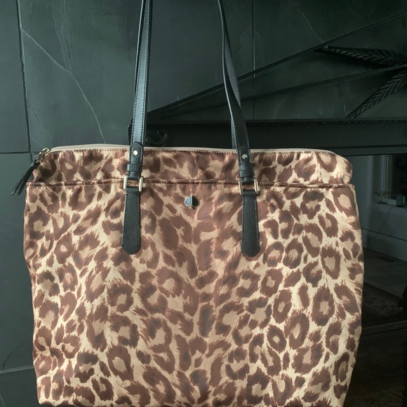 Kate Spade Leopard Tote Bag - Picture 7 of 7